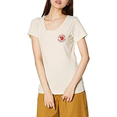 Afbeelding van 1960 Logo Shirt Dames Chalk White 100 L Wit Outdoor