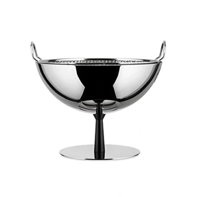 Image de ALESSI AC04 B CORBEILLE À FRUITS SUR PIED EN ALUMINIUM ANTHRACITE