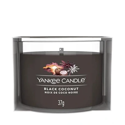 Afbeelding van YANKEE CANDLE VOTIVE BLACK COCONUT FILLED