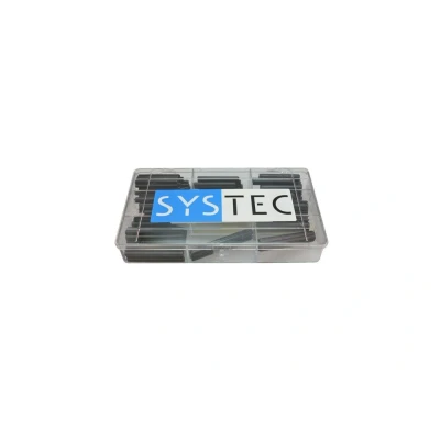Afbeelding van SYSTEC assortimentsdoos spanbussen blank staal 9 maten DIN 1481 (136 delig)