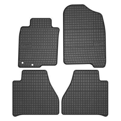 Afbeelding van FROGUM 547242 Vloermatset Rubber voor en achter 4 Zwart