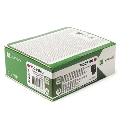 Image de Lexmark 74C2SME cartouche Magenta toner et laser