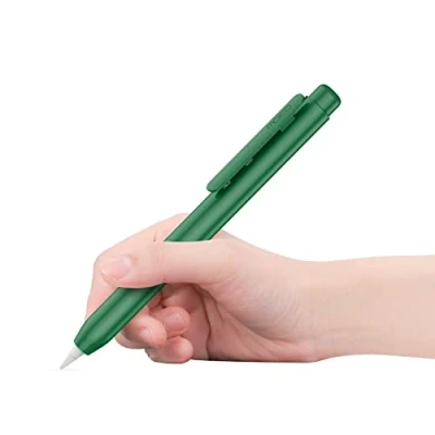Afbeelding van MoKo Beschermhoes compatibel met Pencil 1e intrekbare puntbescherming voor iPad 10e generatie 2022/9e 2021/8e 2020/7e 2019, Mini 5e generatie, nachtgroen