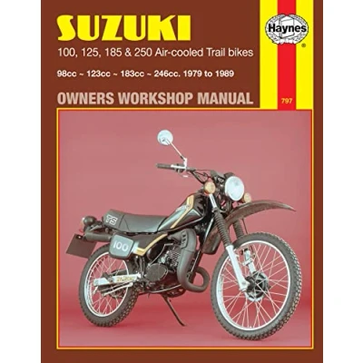 Afbeelding van Suzuki 100, 125, 185 &amp; 250 Air Cooled Trail Bikes (79 89)