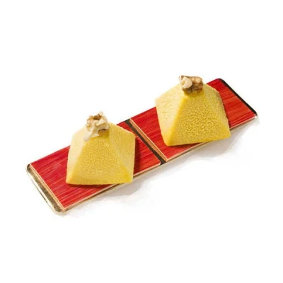 Afbeelding van Silikomart Sf 008 Pyramids Silicone Mould 36x36 H 22 Mm