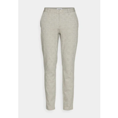 Afbeelding van Only &amp; Sons Onsmark TAP Check PANT Broek, Heren, Maat: 28x30, Chinchilla
