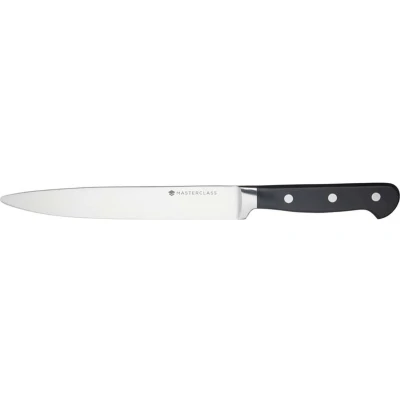 Afbeelding van Vleesmes 20cm, Afgeronde punt Tipless RVS Lemmet Carving Knife MasterClass