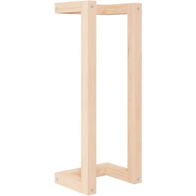 Afbeelding van vidaXL Handdoekenrek 23x18x60 cm massief grenenhout