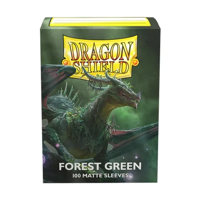 Afbeelding van Dragon Shield Sleeves Matte: Forest Green (100 stuks)