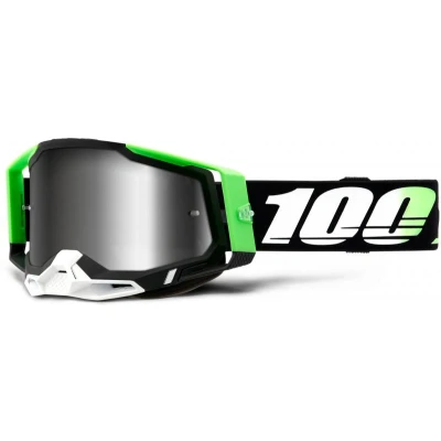 Afbeelding van 100% Racecraft 2 Kalkuta Crossbril (Lens: Spiegel Zilver)