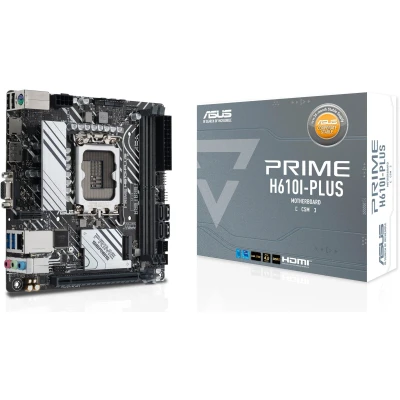 Afbeelding van Asus PRIME H610I PLUS CSM Moederbord Socket Intel 1700 Vormfactor Mini ITX chipset Intel® H610