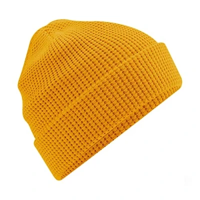 Afbeelding van Beechfield Wafelmuts van biologisch katoen B52N, mosterd, S XL, Mosterd