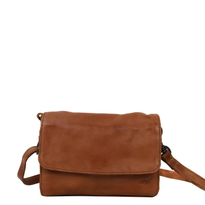 Afbeelding van Bear Design Joëlle Schoudertas / Enveloptas Cognac