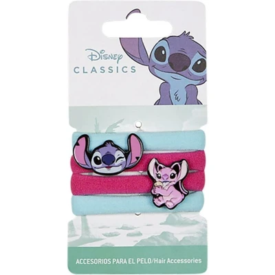 Afbeelding van Haarelastiekjes Stitch 4 Onderdelen Multicolour