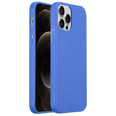 Afbeelding van imoshion Hoesje Geschikt voor iPhone 12 / Pro Color Backcover Cobalt Blue