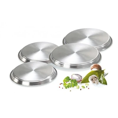 Afbeelding van Afdekplaat inox per 4