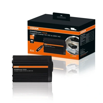 Afbeelding van OSRAM POWERINvert gemodificeerd sine Wave inverter 12V DC 150 W