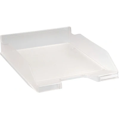 Afbeelding van Exacompta 11323D kantoorbrievenmand, 347 x 255 65 mm, geschikt voor A4 documenten, stapelbaar met andere, ca. 500 vellen