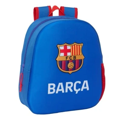 Afbeelding van Schoolrugzak F.C. Barcelona Marineblauw 27 x 33 10 cm