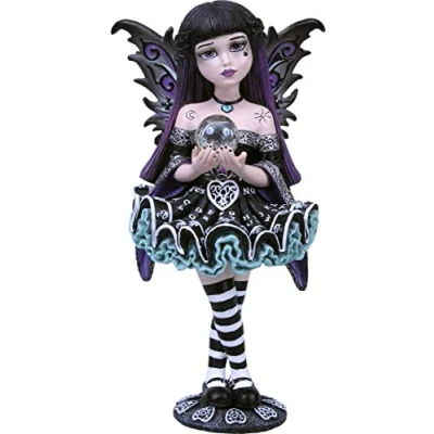 Afbeelding van Nemesis Now Mystique Feeënfiguur, zwart, 16,5 cm