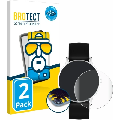 Afbeelding van BROTECT Volledig bedekkende screen protector, Smartwatch beschermfolie, Transparant