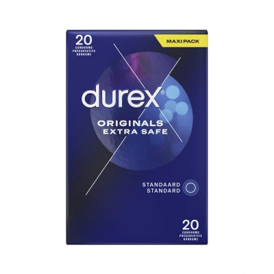 Afbeelding van Durex Originals Condooms Extra Safe 6x 20 stuks