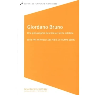 Afbeelding van Giordano bruno. une philosophie des liens et de la relation