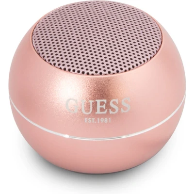 Afbeelding van Guess Mini Bluetooth Speaker 3W vermogen &amp; 4 uur speeltijd Rose