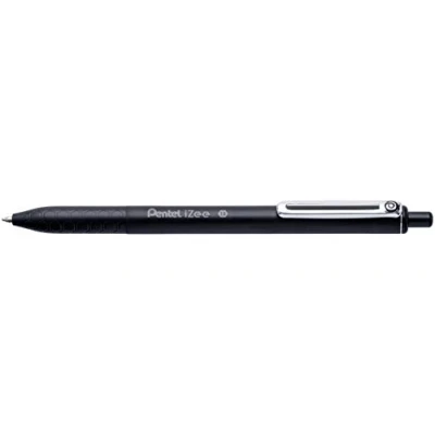 Afbeelding van Pentel Balpen iZee BX470 zwart Doos a 12 stuk stuks