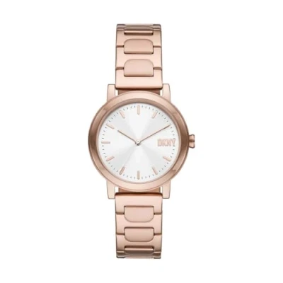 Afbeelding van DKNY dames Soho D horloge NY6622 in de kleur Roségoud