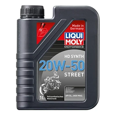 Afbeelding van LIQUI MOLY Motorbike HD Synth 20W 50 Street, 4 L, schots motorolie, SKU: 3817