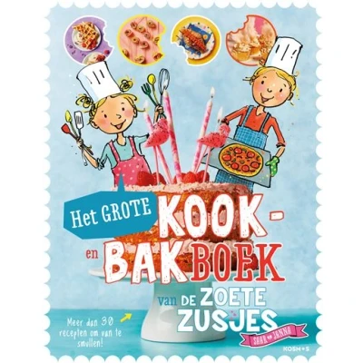 Image de Het grote kook en bakboek van de zoete zusjes