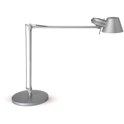 Afbeelding van Bureaulamp MAUL Rock LED voet zilvergrijs