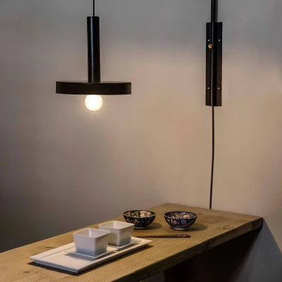 Afbeelding van Wandlamp Whizz, zwart