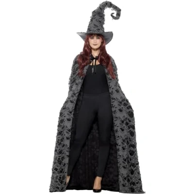 Afbeelding van Deluxe Spellcaster Cape Grijs Distressed Unisex