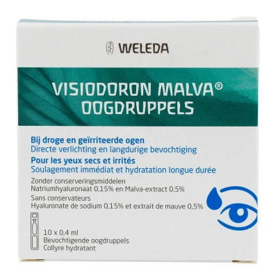 Afbeelding van Weleda Oogdruppels Visiodoron Malva ampullen 10
