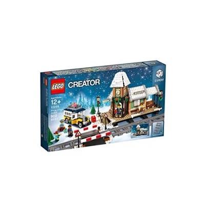 Afbeelding van LEGO Creator Expert Winterdorp Station 10259