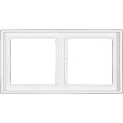 Afbeelding van Jung LS 982 WW Frame 2 voudig 990 Alpine wit
