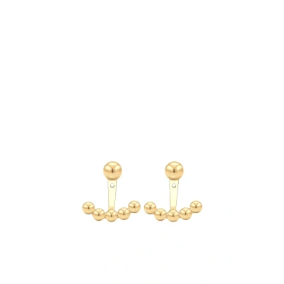Afbeelding van Elli EAR Jacket Oorbellen goldcoloured, Dames, Maat: One Size, Gold coloured