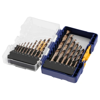 Afbeelding van IRWIN HSS Metaalboor 135 Cobalt, 15PCS Set: 1,5 tot 10,0mm