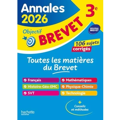 Afbeelding van BREVET 3E TOUT EN UN