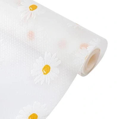 Afbeelding van GmeDhc Lademat, koelkastmat, EVA, antislip, niet klevend, vloermat, waterdicht, voor planken, kasten, laden, koelkast, thuiskantoor (30 cm x 300 cm)