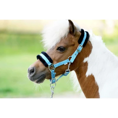 Afbeelding van HB Halster Sunny Flower Blauw Mini Shetland Agradi.be