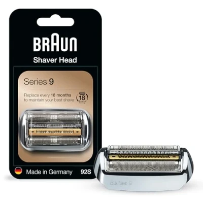 Afbeelding van Braun Reservekop voor elektrisch scheerapparaat serie 9 9290cc, 9291cc, 9370cc, 9293s, 9385cc, 9390cc, 9330s, 9296cc