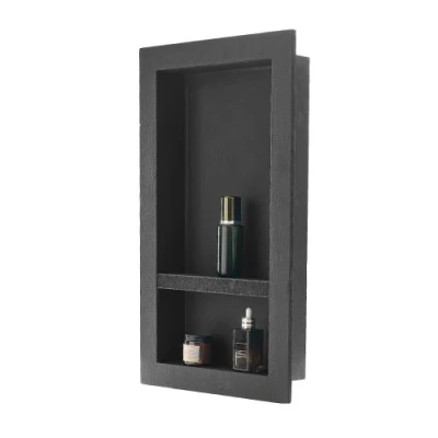 Image de VEVOR Niche Douche Encastrable Murale Salle de Bain 10,16 x 40,64 71,12 cm