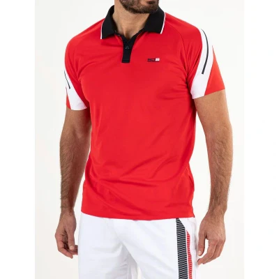 Afbeelding van SJENG SPORTS cliffort Polo tennis km heren Rood