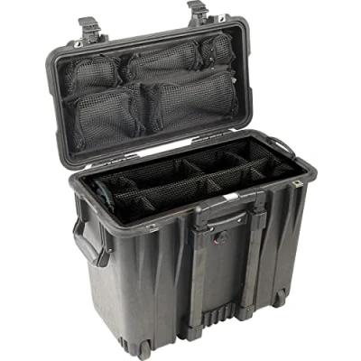 Afbeelding van Peli 1440 koffer, zwart., Met verdelers