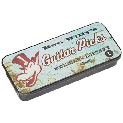 Afbeelding van Jim Dunlop Rev. Willy&#039;s Light plectrums met opbergblikje