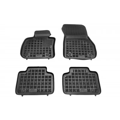 Afbeelding van REZAW PLAST 200710 Vloermatset Rubber voor en achter 4 zwart Op maat gemaakt BMW: 1 Hatchback