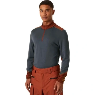 Afbeelding van Helly Hansen LIFA Merino Midweight 1/2 Zip T shirt met ritssluiting voor heren